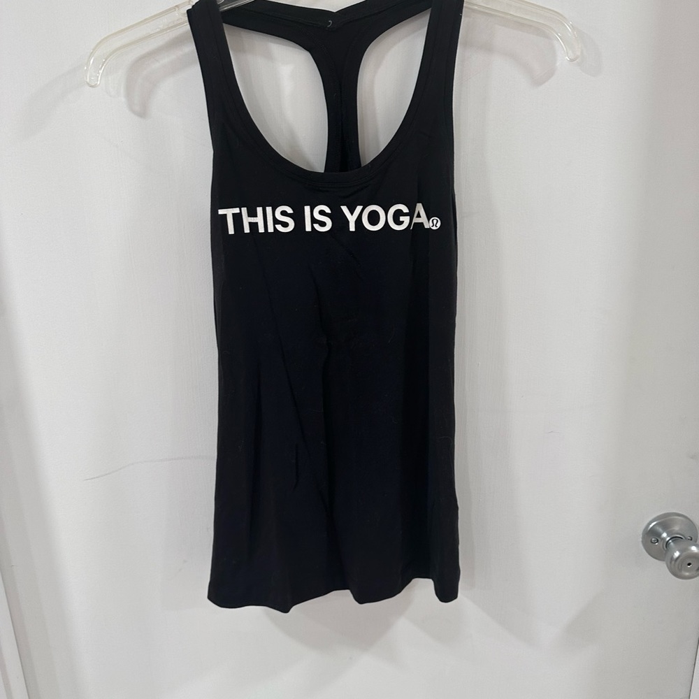 Lululemon this is yoga tank